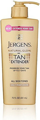 

Jergens Natural Glow Tan Extender Daily Moisturizer pack Of 3(221 ml)