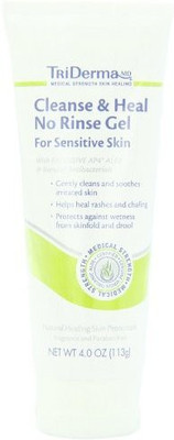 

TriDerma Triderma Cleanse & Heal No Rinse Gel For Sensitive Skin Pack Of 20(113.36 g)