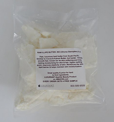 

Luxuriant-sparkle Beauty Products Illipe Butter 100% Natural(226.72 g)