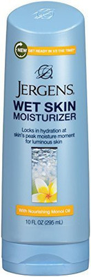 

Jergens Wet Skin Moisturizer, Monoi Oil, 10 Ounce(295.7 ml)