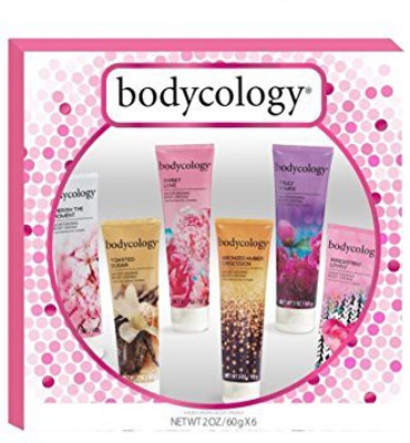 

Bodycology Moisturizing Body Cream 6 Piece Gift Set - Tubes(60 g)