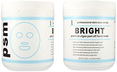 

PSM Beauty (Set of 2) BRIGHT Premium Algae Peel Off Facial Mask Powder for Professional Skin Care(498.784 g)