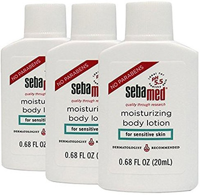 

Sebamed Sensitive Skin Moisturizing Body Lotion Travel Size, 3 Pack(20 ml)