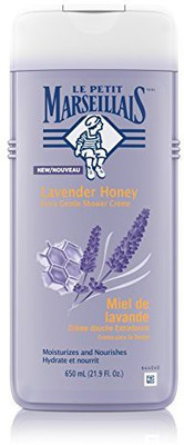 

Le Petit Marseillais Extra Gentle Shower Cream, Lavender Honey, pack Of 3(650 ml)