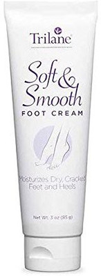 

Healthy Directions Dr. Tabor's Trilane Soft & Smooth Foot Cream, 1 Tube Softens And Soothes Dry Feet And Cracked Heels(85 g)
