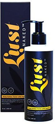 

Lust Naked Hemp Sunless Tanner With Peptides Self Tanner Self Tanning Lotion(240 ml)