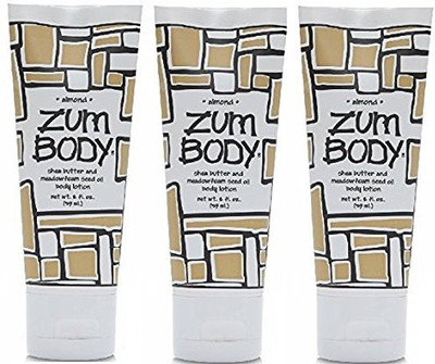 

Zum Body Lotion Almond , 3 Pack(59.14 ml)