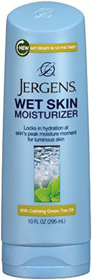 

Jergens Wet Skin Moisturizer, Green Tea Oil, 10 Ounce(295.7 ml)