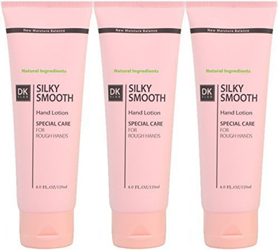 

Dk Elan Silky Smooth Hand Lotion Special Sale {20% Off} Pack Of 3 - Natural Moisturizer For Dry, Rough, Cracked Hands(120 ml)
