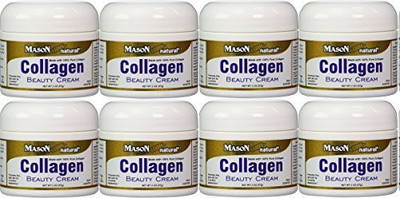 

Mason Cream Made with 100% Pure Collagen Promotes Tight Skin Enhances Skin Firmness Jar PACK of 8(57 g)