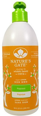 

Nature's Gate Vegan Non-GMO Papaya Lotion New Enriched Formula Free from Paraben(532 ml)