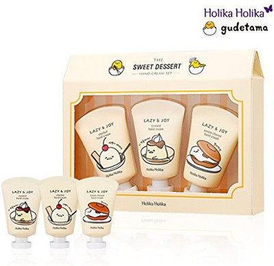

Holika Holika Gudetama Lazy & Joy Pudding Hand Cream 3 Gift Set(30 g)