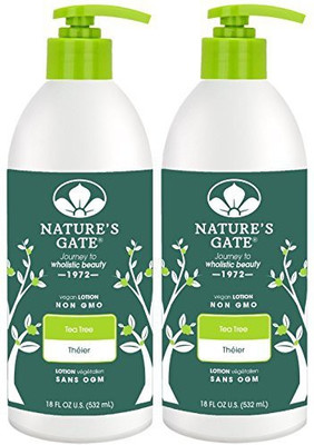 

Nature's Gate Tea Tree Calming Body Lotion - 2 Pk(532 ml)