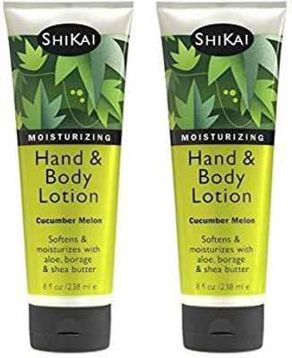 

ShiKai Hand & Body Lotions Cucumber Melon (a) - 2pc(238 ml)