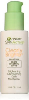 

Garnier Skin Active Clearly Brighter Brightening & Smoothing Daily Moisturizer Spf 15(75 ml)