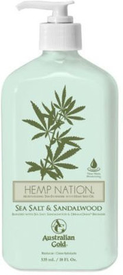 

Australian Gold Hemp Nation SEA SALT & SANDALWOOD Moisturizing Tan Extender with Hemp Seed Oil(535 ml)