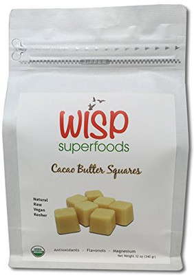 

Wisp Superfoods Cocoa Butter Cubes Natural Raw Pure Unrefined(340.08 g)