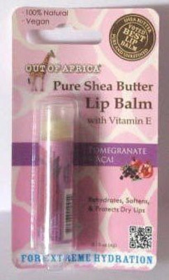 

Out of Africa Pure Shea Butter Lip Balm Pomegranate Lip Balm(4.251 g)