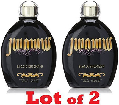 

Australian Gold Lot of 2 Jwoww Black Bronzer Tanning Lotion(400 ml)