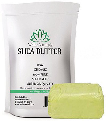 

WHITE NATURALS Organic Shea Butter , Unrefined, 100% Pure(453.44 g)