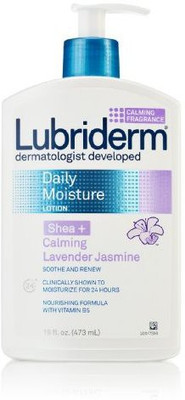 Lubriderm Shea Plus Calming Lotion, Lavender Jasmine Pack of 3(473 ml)