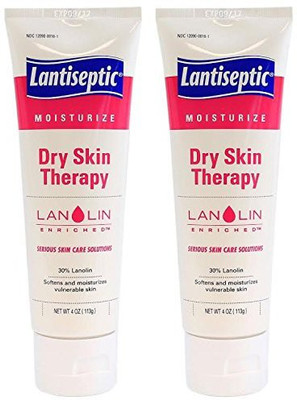 

Lantiseptic Dry Skin Therapy With Lanolin Fragrance Free Tube - Pack Of 2(113 g)