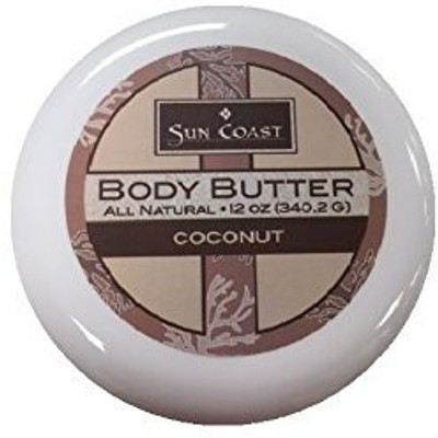 

Sun Coast Salts Sun Coast All-natural Body Butter , Coconut(340.08 g)
