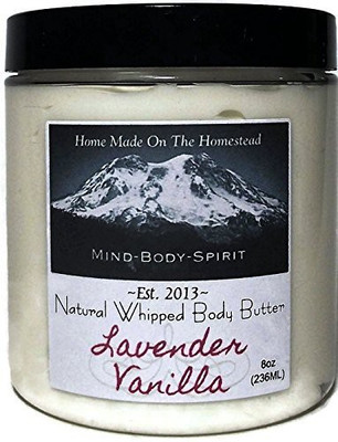 

Home Made On The Homestead Whipped Body Butter Cream in Vanilla Essence(236 ml)