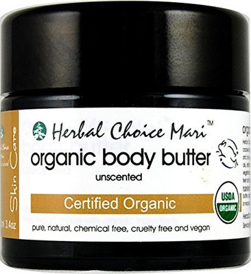 

Herbal Choice Mari Organic Body Butter Unscented / Jar(100 ml)