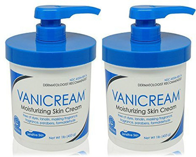 

Vanicream Skin Cream With Pump Dispenser pack Of 2(453.44 g)