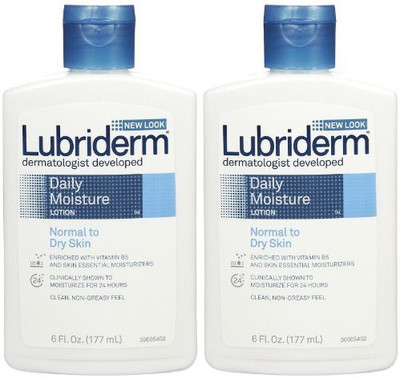 

Lubriderm Daily Moisture Lotion, Normal To Dry Skin, 2 Pk(177 ml)