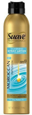

Suave 4 Pack Gold Professionals SIlkening Spray Lotion Body Moisturizer, Moroccan Infusion(184.21 g)