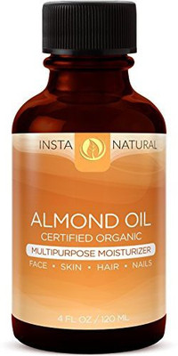 

InstaNatural Sweet Almond Oil Multipurpose Moisturizer For Face, Body & Nails(120 ml)