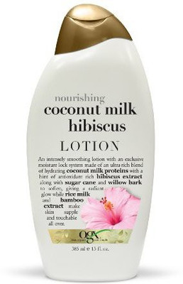 

OGX Body Lotion, Nourishing Coconut Milk Hibiscus, 13oz(384.41 ml)