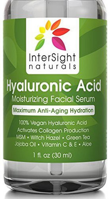 

Intersight Naturals Hyaluronic Acid Serum For Face(30 ml)