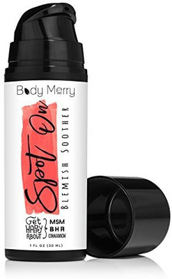 

Body Merry Spot On Blemish Soother- Best Acne Spot Drying Cream for Face & Body to Reduce Dark Spots(30 ml)