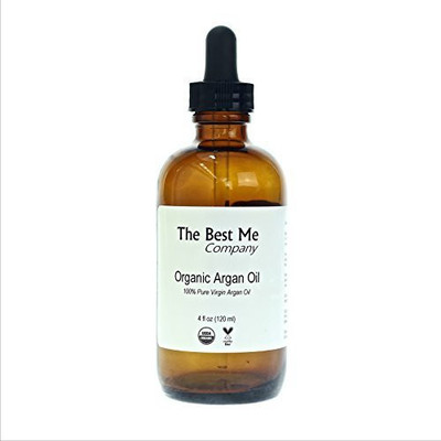 

The Best Me Company 100% Pure Organic Argan Oil Usda Certified For Skin, Hair And Nails - Excellent Moisturizer(120 ml)