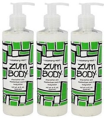 

Zum Body Rosemary Mint Body Lotion , 3 Pack(225 ml)