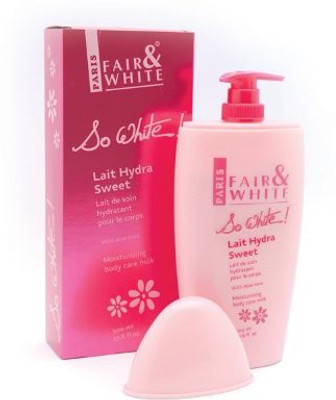

So White Fair & White Hydra Sweet Moisturizing Body Lotion W/ Aloe Vera(500 ml)