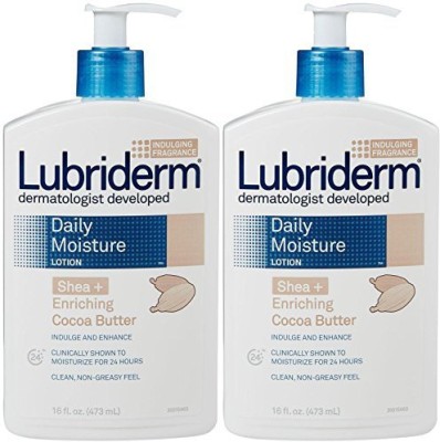 

Lubriderm Daily Moisture Lotion Shea + Enriching Cocoa Butter - 2 Pk(473 ml)