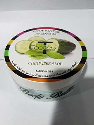 

Tootloo® CUCUMBER ALOE Organic Body Butter Hydrating Butter Blend Conditioner(283.4 g)