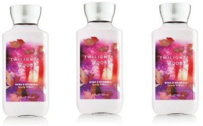 

Bath & Body Works Twilight Woods Signature Collection Body Lotion - New Formula 3 Pack(236 ml)