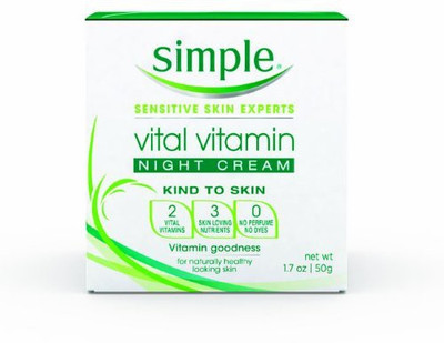 Simple Vital Night Cream(48.178 g)