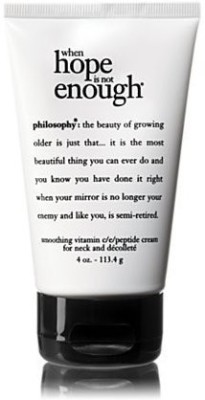 

Philosophy When Hope Is Not Enough Smoothing Vitamin C/e Peptide Cream For Neck And Decollete(113.36 g)