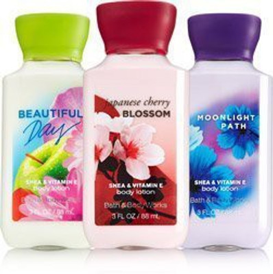 

Bath & Body Works Travel Size Body Lotion Trio Gift Set(65 ml)