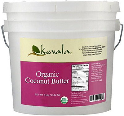 

Kevala Organic Coconut Butter, 8 Pound(3628.72 g)