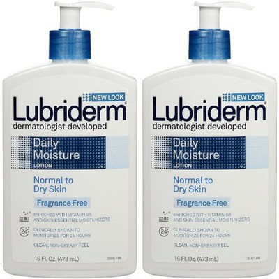 

Lubriderm Daily Moisture Lotion - Fragrance Free - 2 Pk(473 ml)