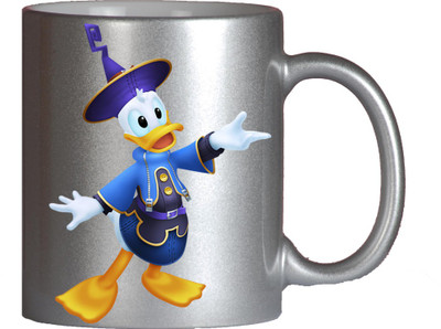 

Maison N Mode Duck Dance Silver Coffee Ceramic Mug(330 ml)