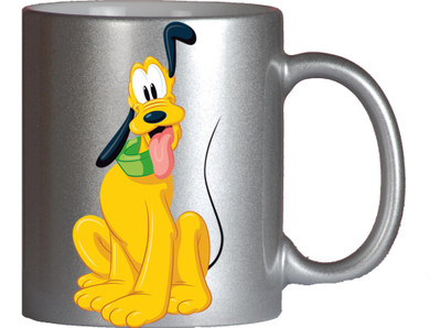 

Maison N Mode Scooby Yelo Silver Coffee Ceramic Mug(330 ml)