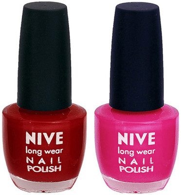 

Nive Colour Blast Nail Polish 110005 Pink(Pack of 2)